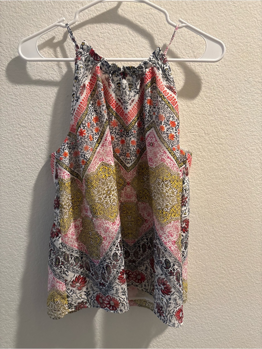 LOFT | Multi Print Halter Camisole | Medium